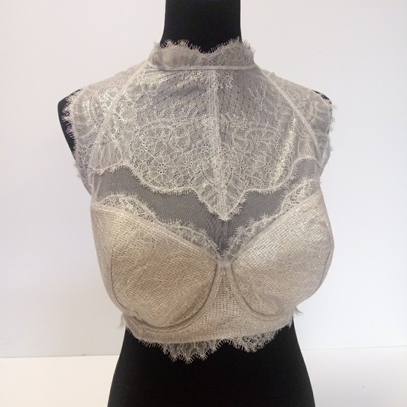 🍁 Victoria’s Secret VS Dream Angels High Neck Bra - Picture 2 of 8